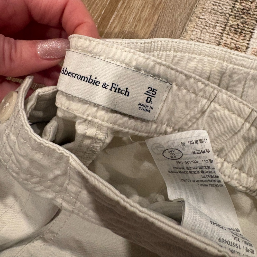 Abercrombie & Fitch Cargo pant beige